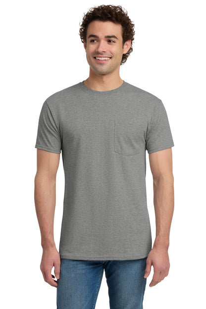 Jerzees® -  Dri-Power® 50/50 Cotton/Poly Pocket T-Shirt