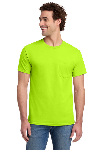 Jerzees® -  Dri-Power® 50/50 Cotton/Poly Pocket T-Shirt