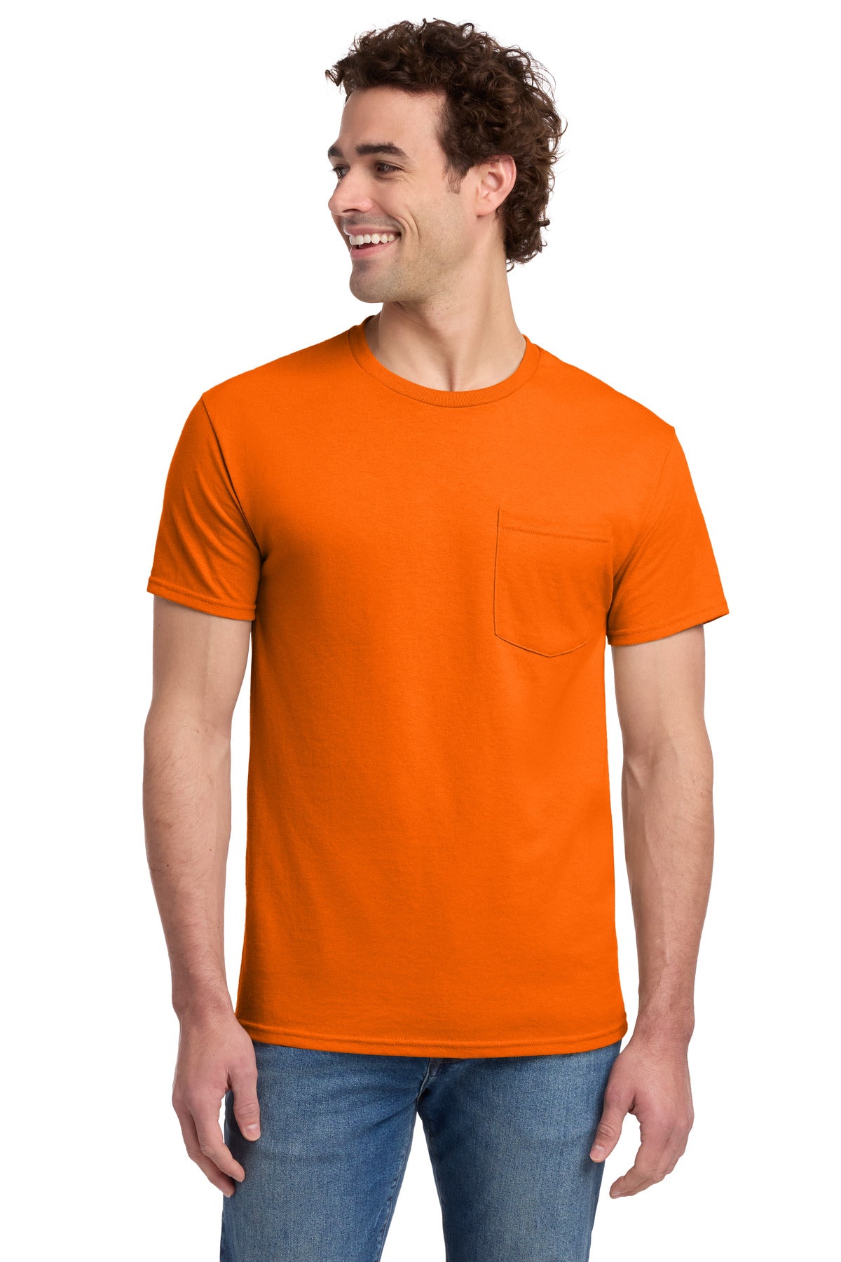 Jerzees® -  Dri-Power® 50/50 Cotton/Poly Pocket T-Shirt