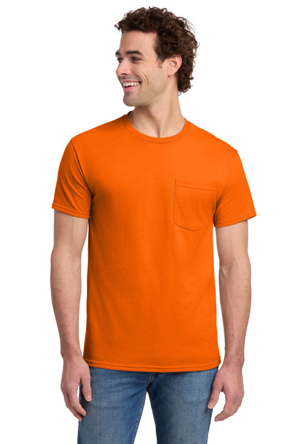 Jerzees® -  Dri-Power® 50/50 Cotton/Poly Pocket T-Shirt