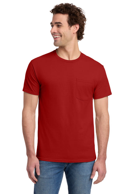 Jerzees® -  Dri-Power® 50/50 Cotton/Poly Pocket T-Shirt