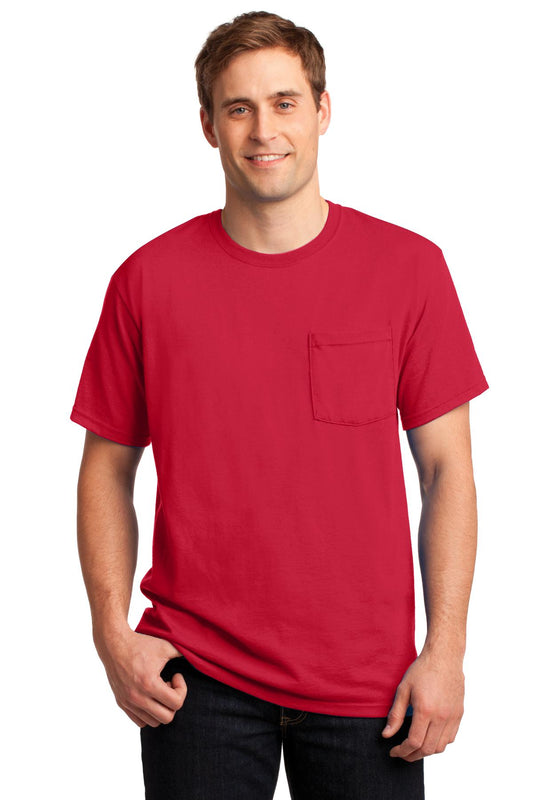 Jerzees? -  Dri-Power? 50/50 Cotton/Poly Pocket T-Shirt