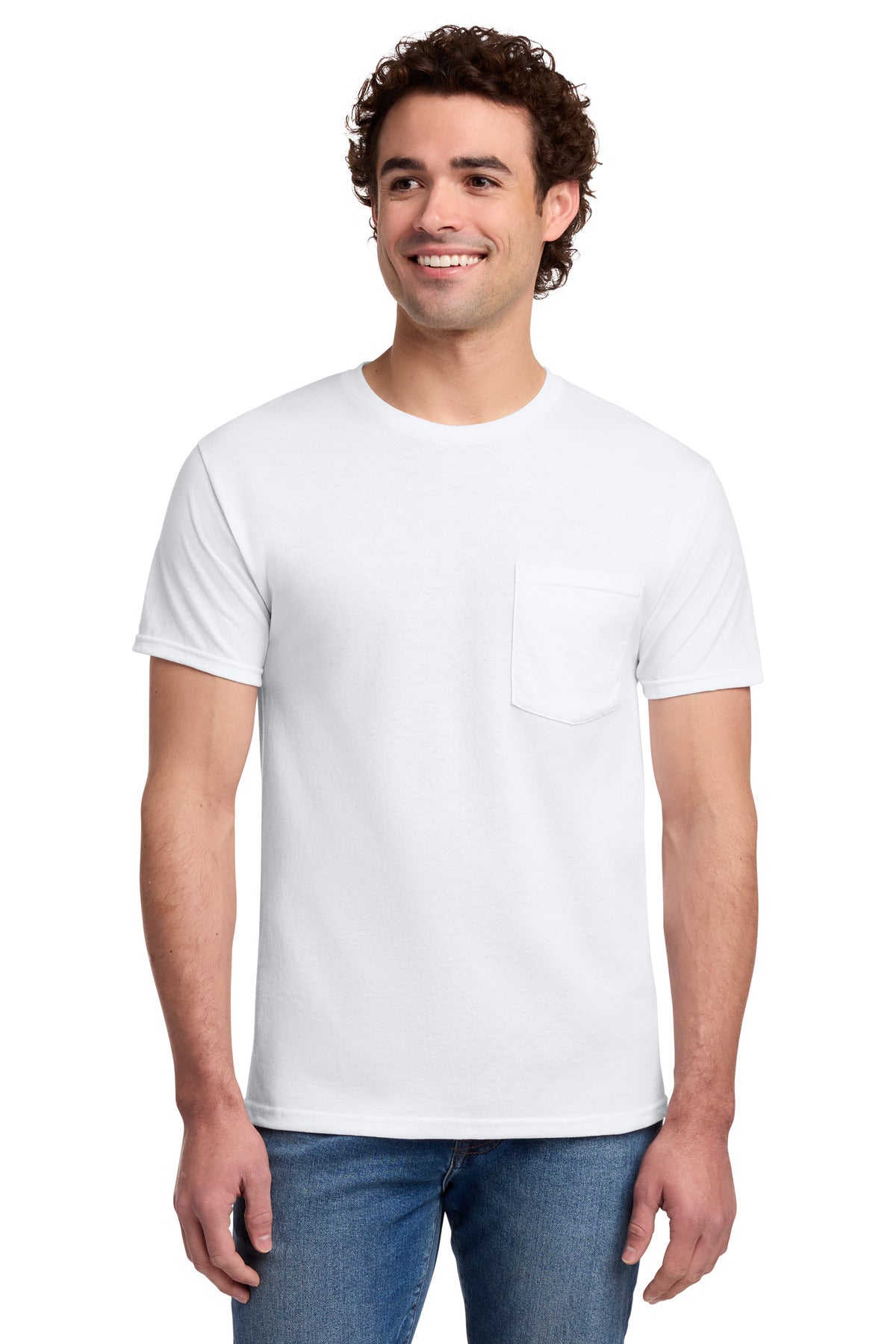 Jerzees® -  Dri-Power® 50/50 Cotton/Poly Pocket T-Shirt