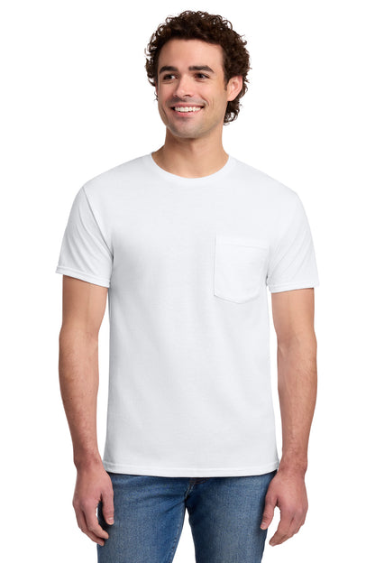 Jerzees® -  Dri-Power® 50/50 Cotton/Poly Pocket T-Shirt