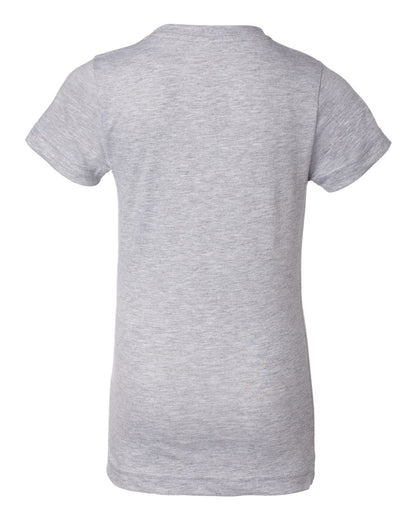 LAT Girls' Fine Jersey Tee - 2616