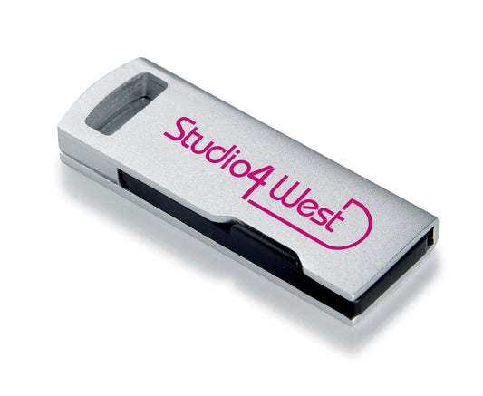 Universal Source 8 GB Aluminum USB 20 Flash Drive-30943