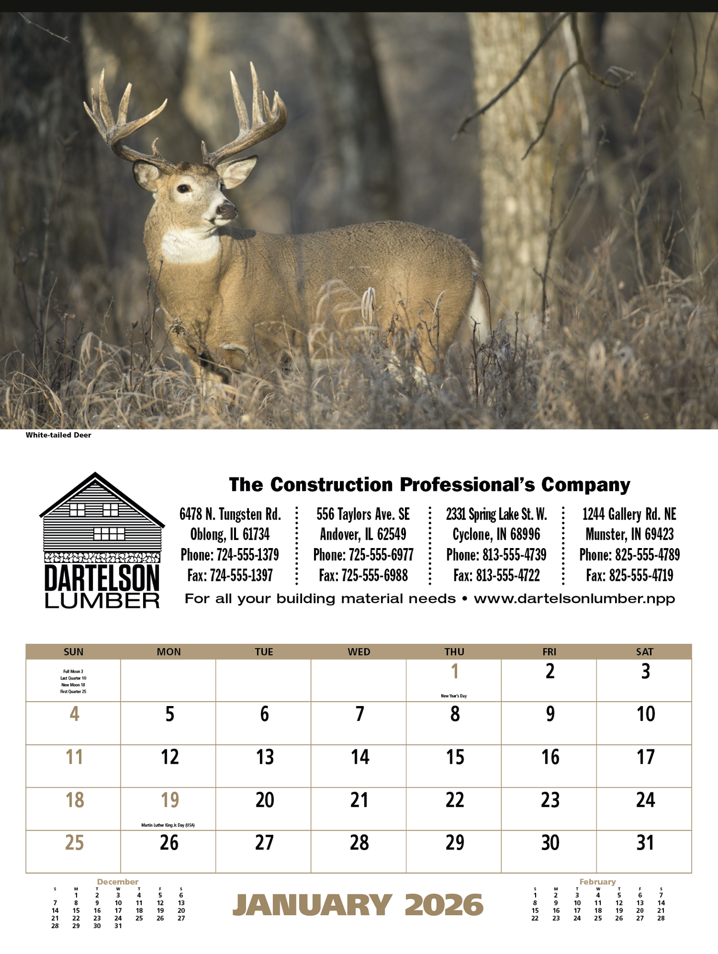 Triumph Calendars North American Wildlife Calendar-3107