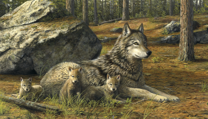 Triumph Calendars Wildlife Art by the Hautman Brothers Calendar-3111