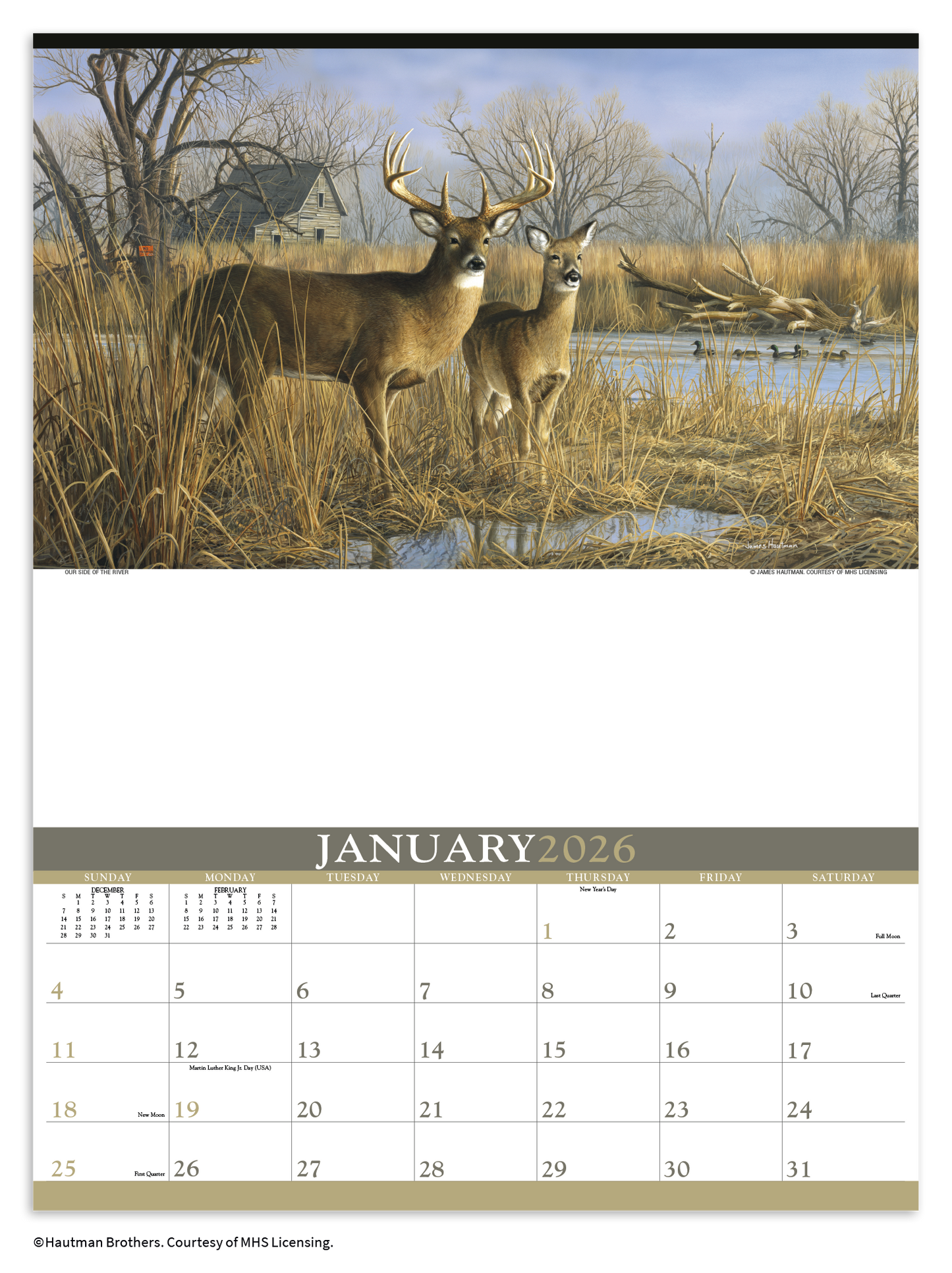 Triumph Calendars Wildlife Art by the Hautman Brothers Calendar-3111
