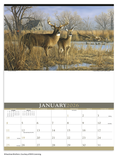 Triumph Calendars Wildlife Art by the Hautman Brothers Calendar-3111