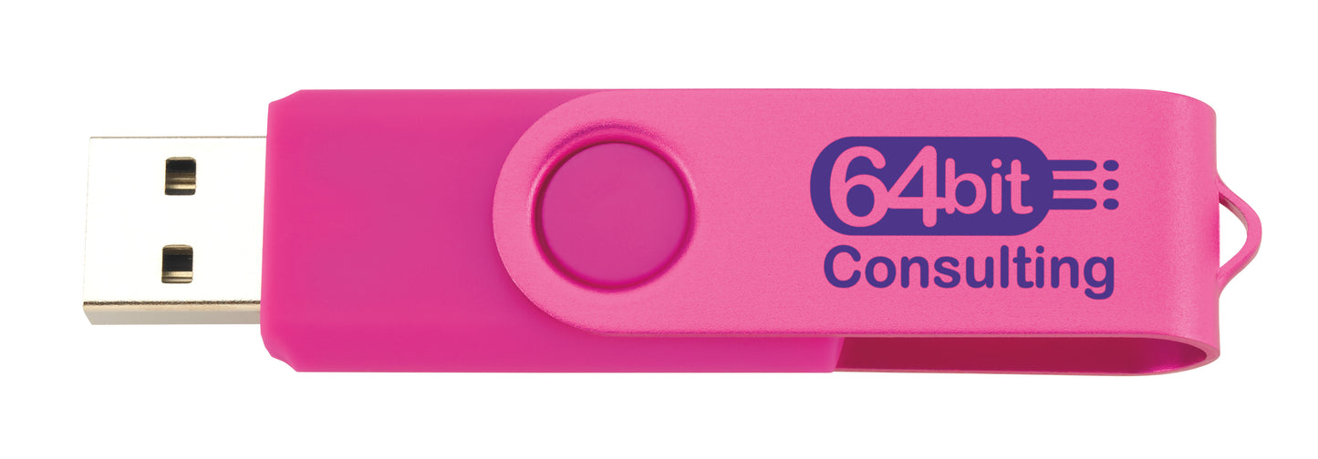 Universal Source 1 GB Two Tone Folding USB 20 Flash Drive-31164