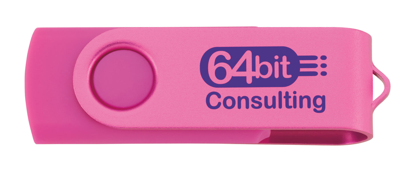 Universal Source 2 GB Two Tone Folding USB 20 Flash Drive-31165