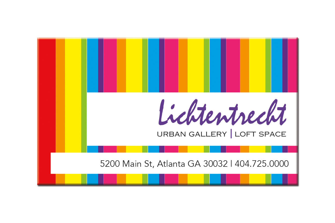 Good Value Large Business Card Magnet-31791