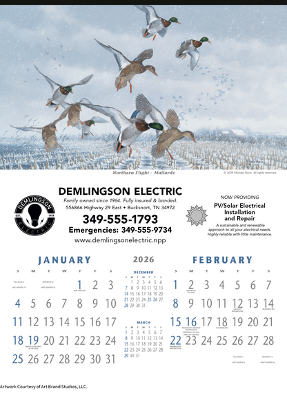 Triumph Calendars North American Waterfowl Calendar-3203