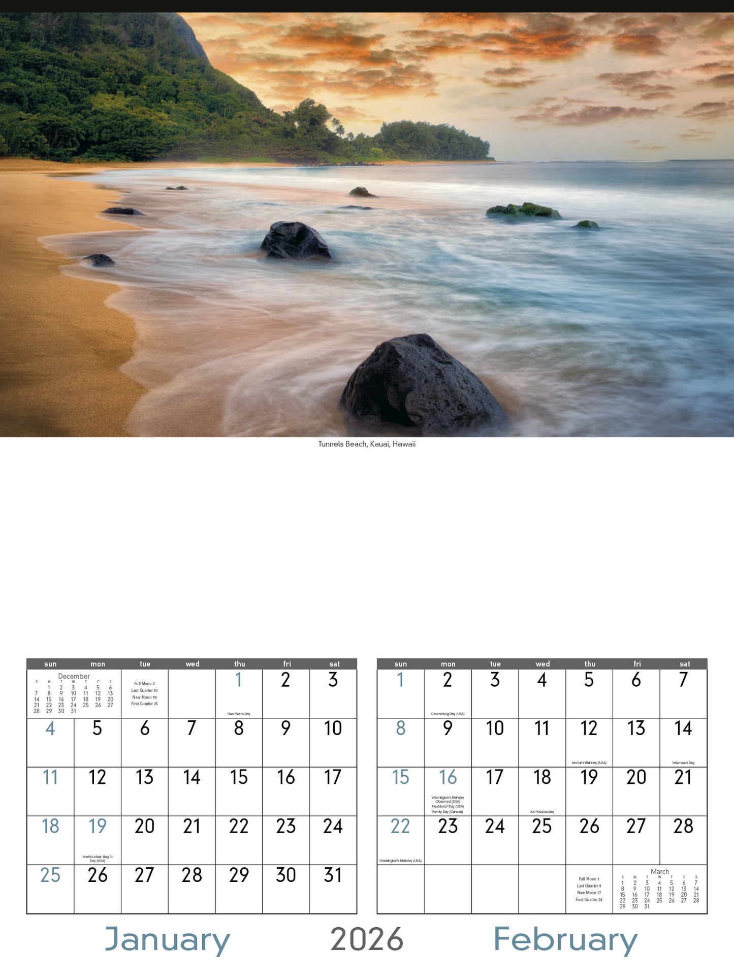 Triumph Calendars Scenes of America Calendar-3206