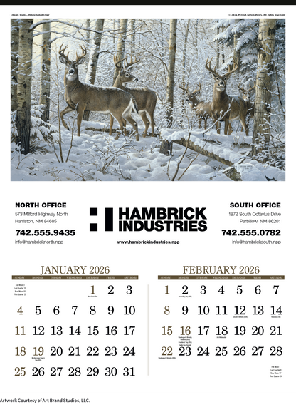 Triumph Calendars Wildlife Art Calendar-3208