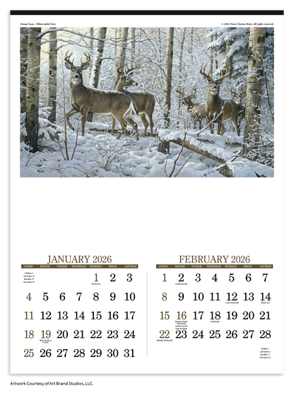 Triumph Calendars Wildlife Art Calendar-3208