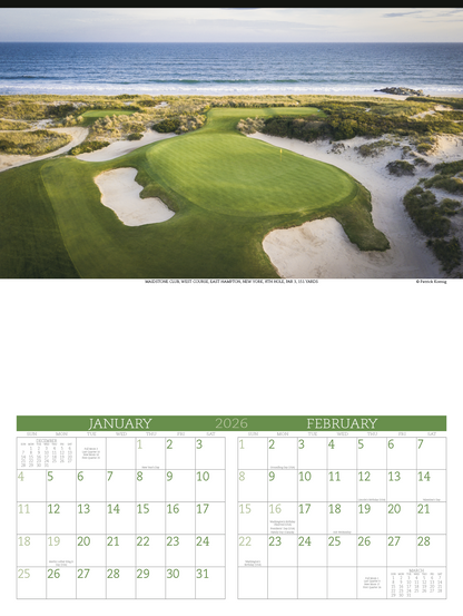 Triumph Calendars Executive Golf Calendar-3210