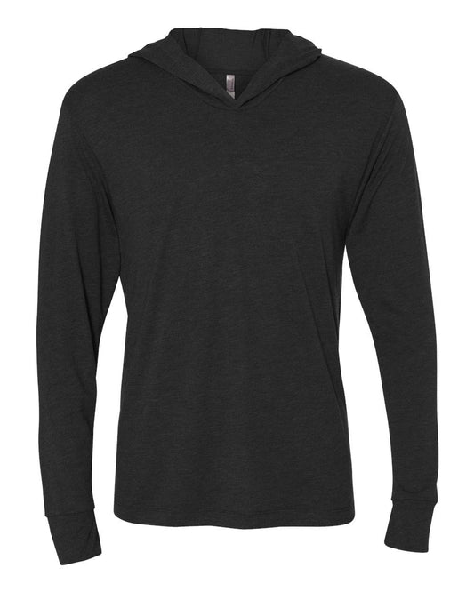 Next Level Triblend Hooded Long Sleeve Pullover T-Shirt - 6021