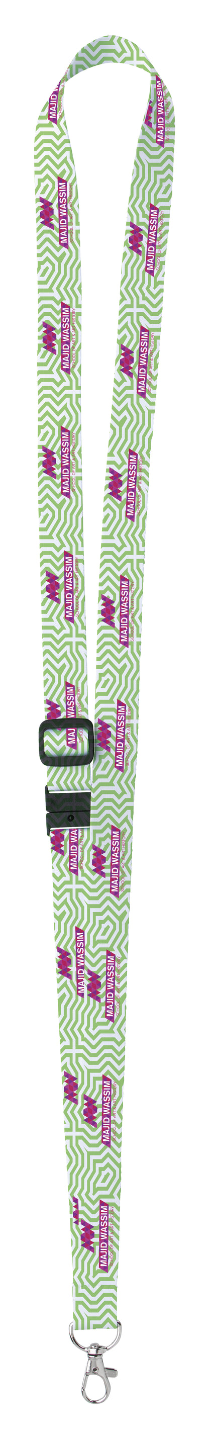 Universal Source 34 Adjustable Polyester 4 Color Lanyard-32360