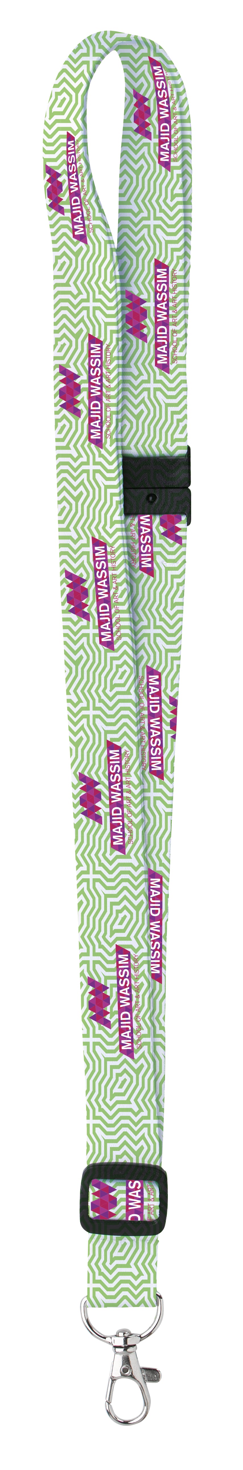 Universal Source 34 Adjustable Polyester 4 Color Lanyard-32360