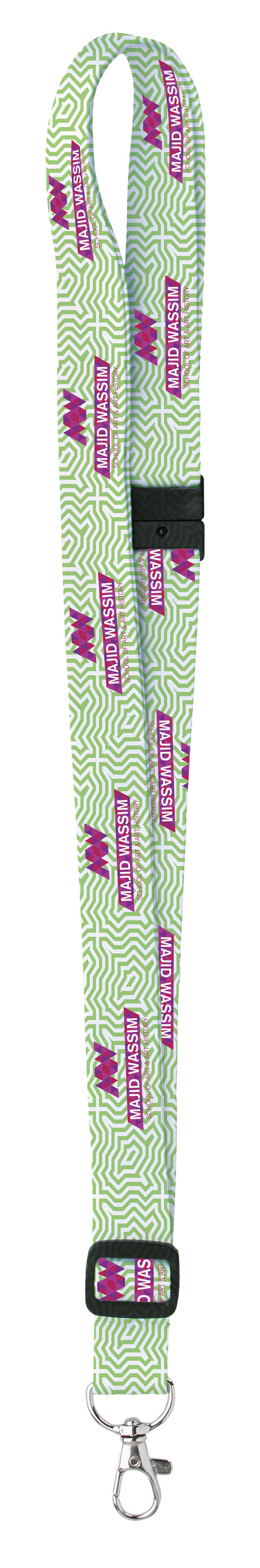Universal Source 34 Adjustable Polyester 4 Color Lanyard-32360