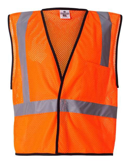 Unisex Economy Single Pocket Hook-and-Loop Mesh Vest
