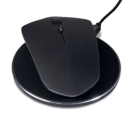 SCX Innovative Design Wireless Charging Mouse  Wireless Charger-32496