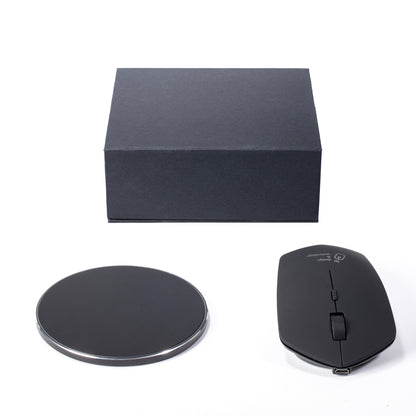 SCX Innovative Design Wireless Charging Mouse  Wireless Charger-32496