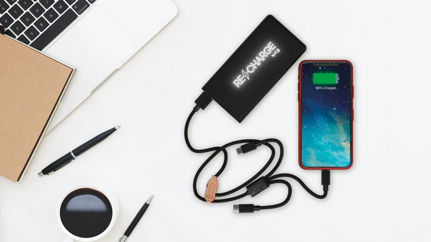 SCX Innovative Design Jumbo Wireless Power Bank 10000 mAh-32498