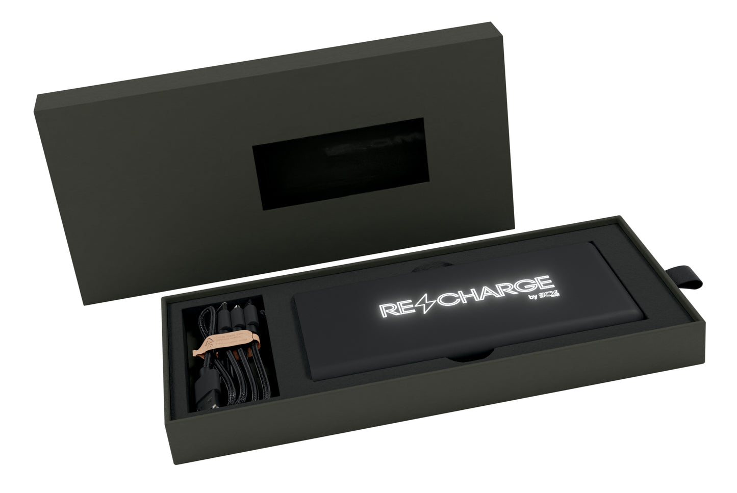 SCX Innovative Design Jumbo Wireless Power Bank 10000 mAh-32498