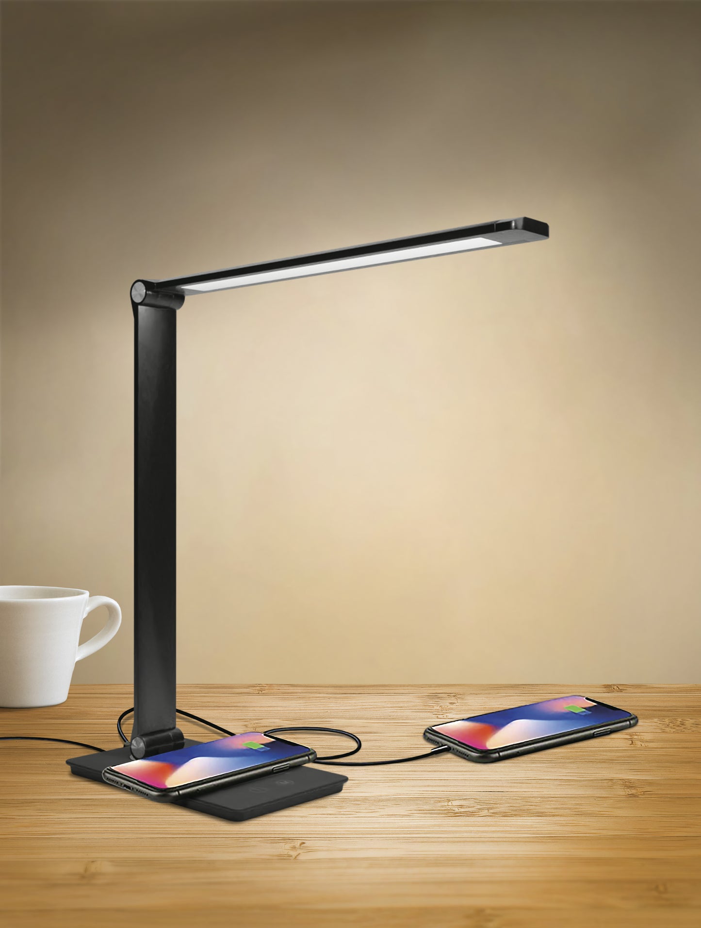 SCX Innovative Design 5W Wireless Charging LED Desk Lamp-32501