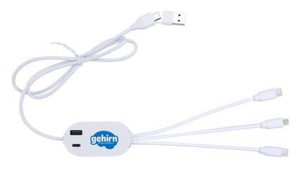 Good Value DualLink Charging Cable 2A with USB Hub-32524