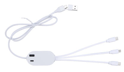 Good Value DualLink Charging Cable 2A with USB Hub-32524
