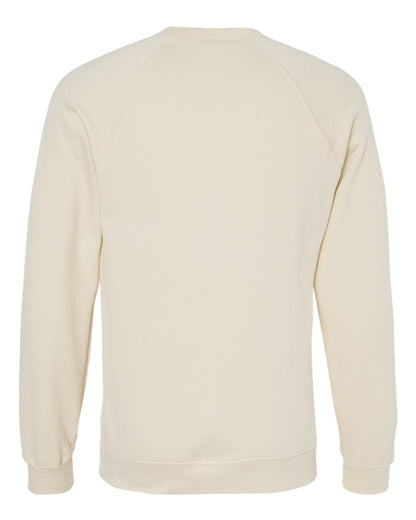 BELLA + CANVAS Sponge Fleece Raglan Crewneck Sweatshirt - 3901