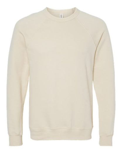 Unisex Sponge Fleece Raglan Crewneck Sweatshirt