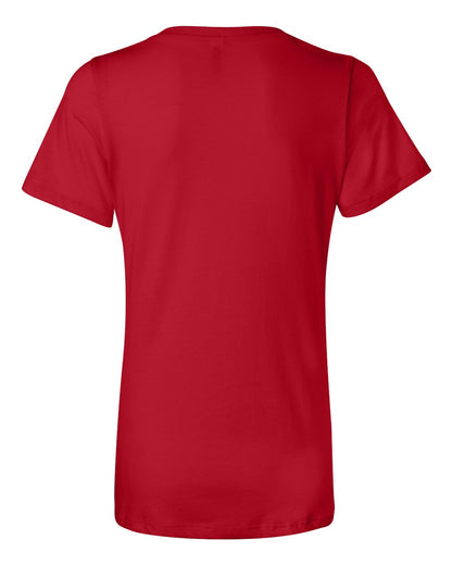 BELLA + CANVAS Women’s Relaxed Jersey V-Neck Tee - 6405
