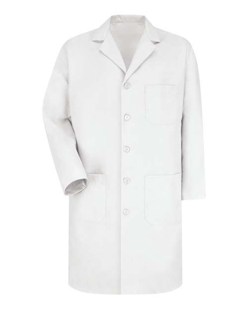 Unisex Button Front Lab Coat