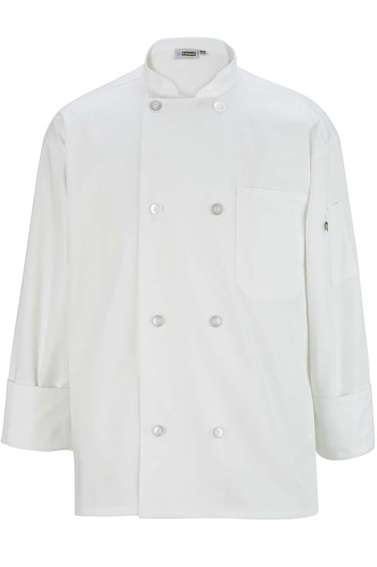 8 Button Long Sleeve Chef Coat - 3300