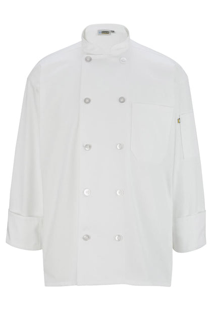 10 Button Long Sleeve Chef Coat - 3301