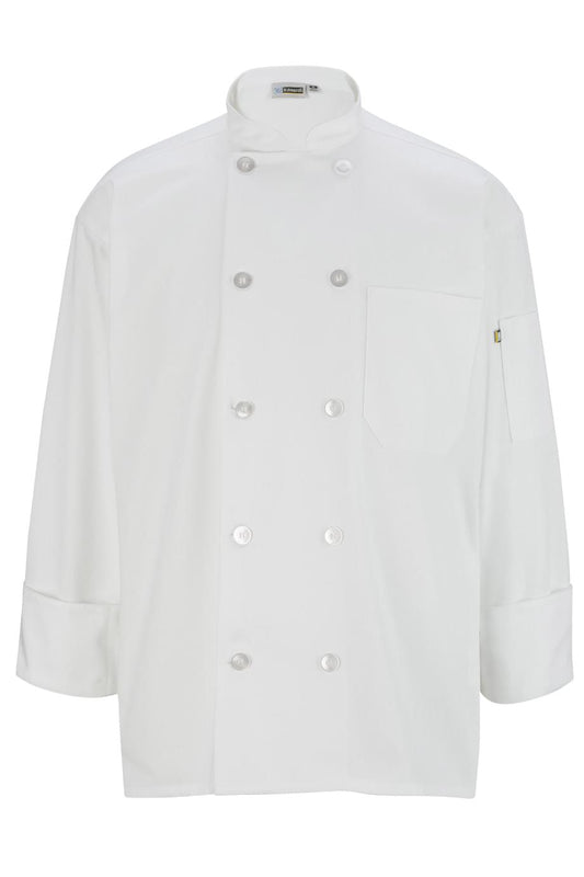 10 Button Long Sleeve Chef Coat - 3301