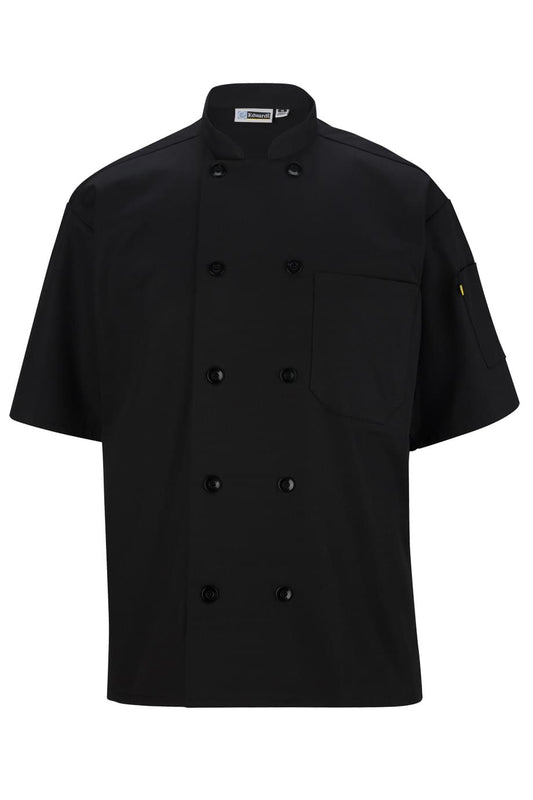 10 Button Short Sleeve Chef Coat - 3306