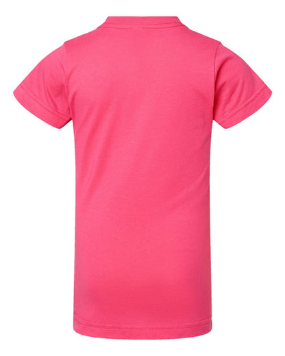 LAT Girls' Fine Jersey Tee - 2616