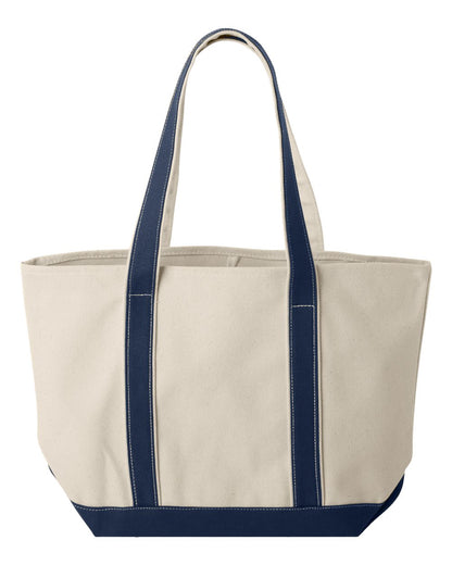 Liberty Bags Windward Large Cotton Canvas Classic Resort Tote - 8871
