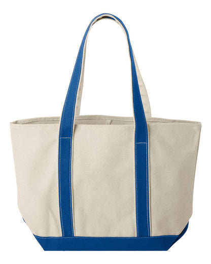 Liberty Bags Windward Large Cotton Canvas Classic Resort Tote - 8871