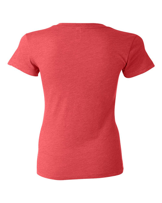 BELLA + CANVAS Women’s Triblend Deep V-Neck Tee - 8435