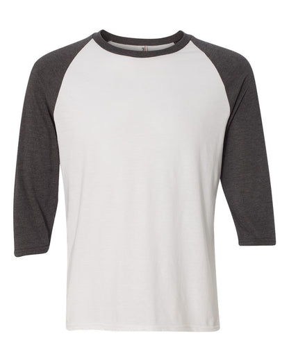 Anvil Triblend Raglan Three-Quarter Sleeve T-Shirt - 6755