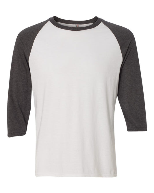 Anvil Triblend Raglan Three-Quarter Sleeve T-Shirt - 6755