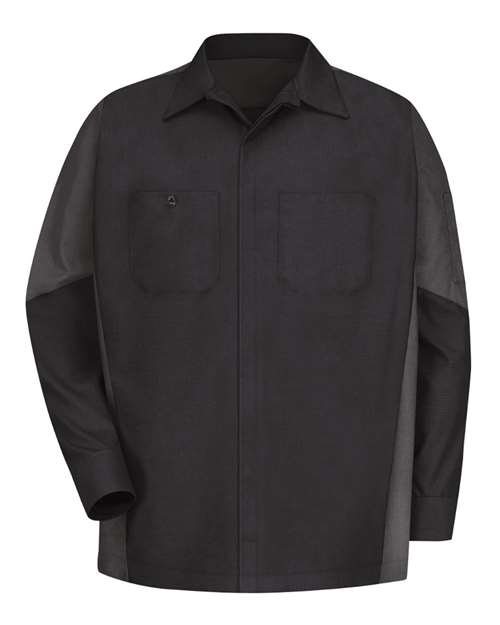 Men's Long Sleeve Automotive Crew Shirt