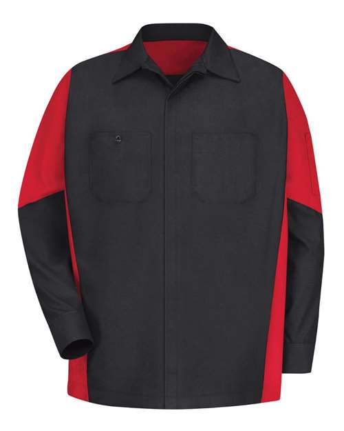 Men's Long Sleeve Automotive Crew Shirt